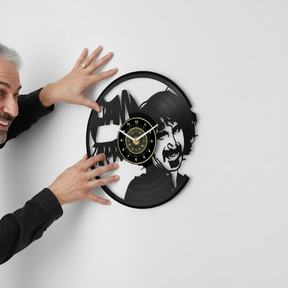 OROLOGIO DA PARETE IN VINILE FRANK ZAPPA