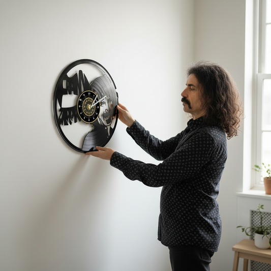 OROLOGIO DA PARETE IN VINILE FRANK ZAPPA