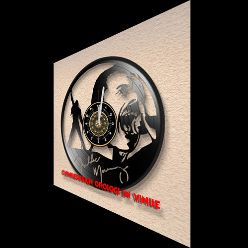 OROLOGIO DA PARETE IN VINILE FREDDIE MERCURY