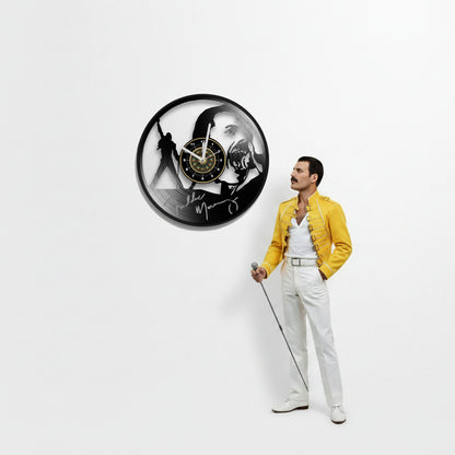 OROLOGIO DA PARETE IN VINILE FREDDIE MERCURY