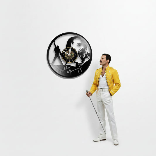 OROLOGIO DA PARETE IN VINILE FREDDIE MERCURY