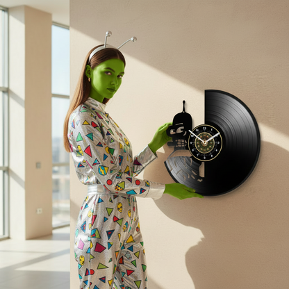 OROLOGIO DA PARETE IN VINILE FUTURAMA