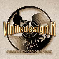 OROLOGIO DA PARETE IN VINILE GEORGE MICHAEL