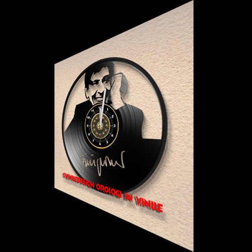 OROLOGIO DA PARETE IN VINILE GIANNI MORANDI