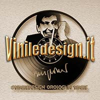 OROLOGIO DA PARETE IN VINILE GIANNI MORANDI