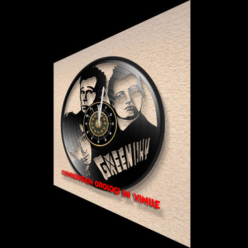 OROLOGIO DA PARETE IN VINILE GREEN DAY 2