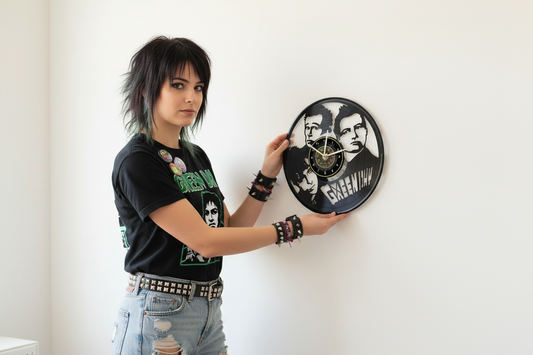 OROLOGIO DA PARETE IN VINILE GREEN DAY 2
