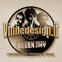 OROLOGIO DA PARETE IN VINILE GREEN DAY 1