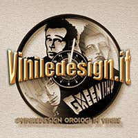 OROLOGIO DA PARETE IN VINILE GREEN DAY 2