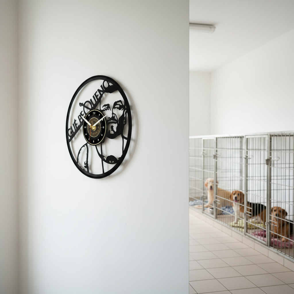 OROLOGIO DA PARETE IN VINILE GUE PEQUENO