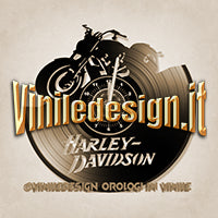 OROLOGIO DA PARETE IN VINILE MOTO HD 1