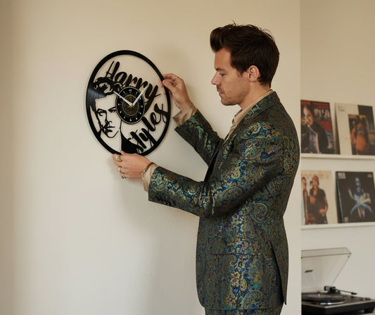 OROLOGIO DA PARETE IN VINILE HARRY STYLES