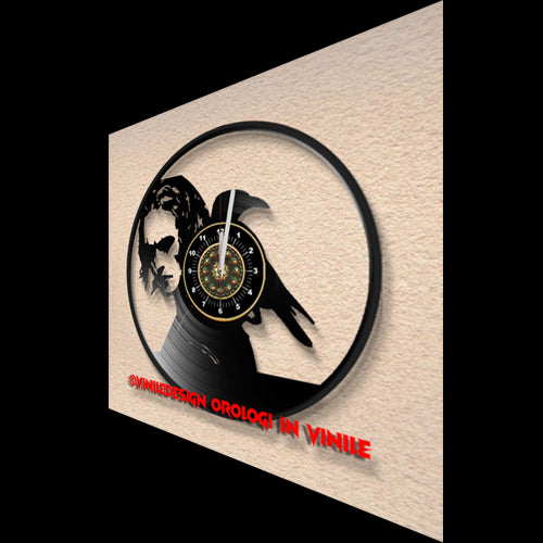 OROLOGIO DA PARETE IN VINILE IL CORVO 1