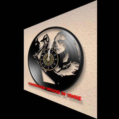 OROLOGIO DA PARETE IN VINILE IL CORVO 2