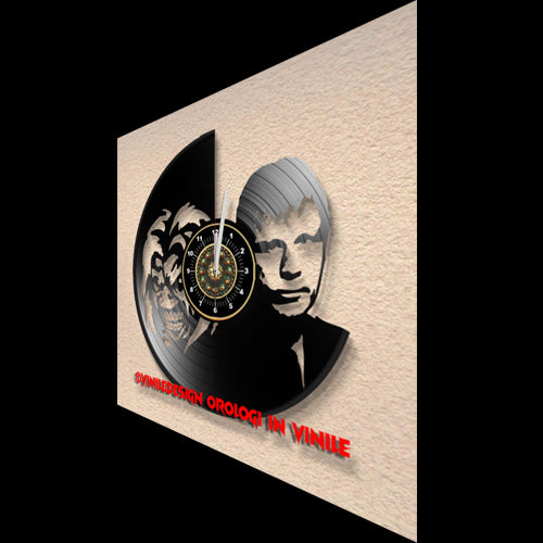 OROLOGIO DA PARETE IN VINILE IRON MAIDEN 1
