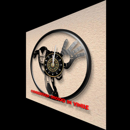 OROLOGIO DA PARETE IN VINILE IRON MAN 3