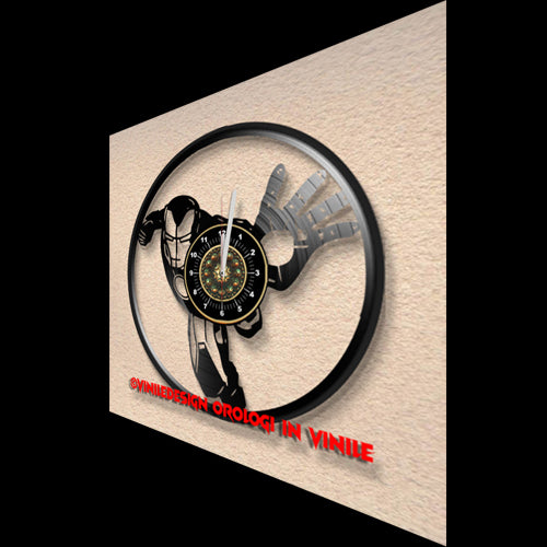 OROLOGIO DA PARETE IN VINILE IRON MAN 3