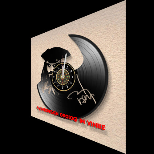 OROLOGIO DA PARETE IN VINILE JACK SPARROW
