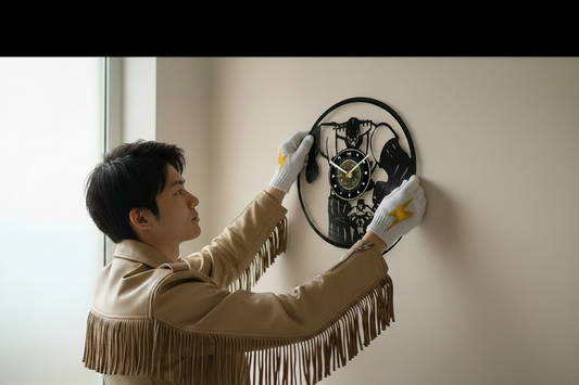 OROLOGIO DA PARETE IN VINILE JEEG ROBOT 2