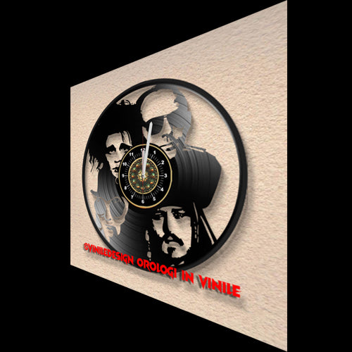OROLOGIO DA PARETE IN VINILE JOHNNY DEEP