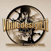 OROLOGIO DA PARETE IN VINILE KEN IL GUERRIERO