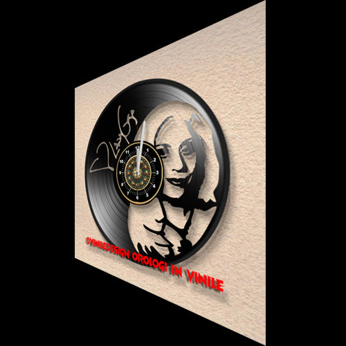 OROLOGIO DA PARETE IN VINILE LADY GAGA