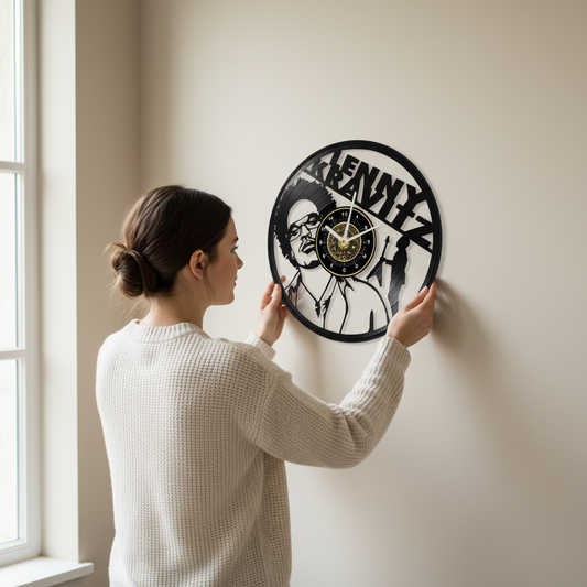 OROLOGIO DA PARETE IN VINILE LENNY KRAVITZ