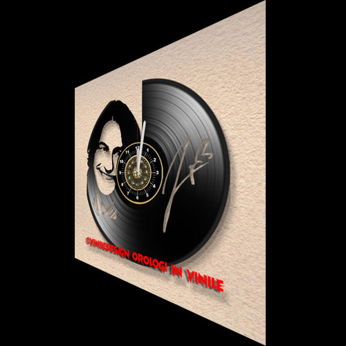 OROLOGIO DA PARETE IN VINILE LUCIANO LIGABUE 1