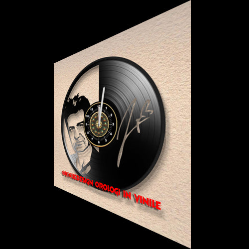 OROLOGIO DA PARETE IN VINILE LUCIANO LIGABUE 2