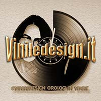 OROLOGIO DA PARETE IN VINILE LUCIANO LIGABUE 1