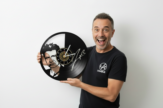 OROLOGIO DA PARETE IN VINILE LUCIANO LIGABUE 2