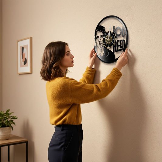 OROLOGIO DA PARETE IN VINILE LOU REED