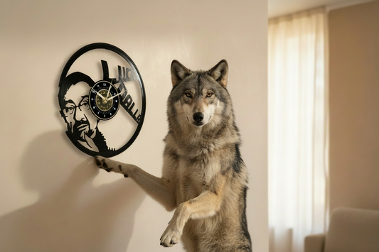 OROLOGIO DA PARETE IN VINILE LUCIO DALLA