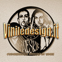 OROLOGIO DA PARETE IN VINILE MANESKIN 2