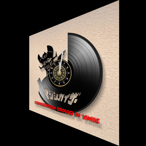 OROLOGIO DA PARETE IN VINILE MAZINGA