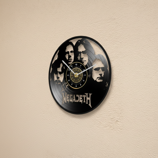 OROLOGIO DA PARETE IN VINILE MEGADETH