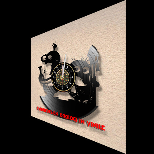OROLOGIO DA PARETE IN VINILE MINIONS