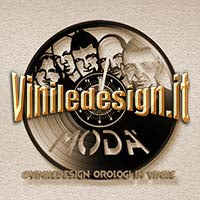 OROLOGIO DA PARETE IN VINILE MODA'