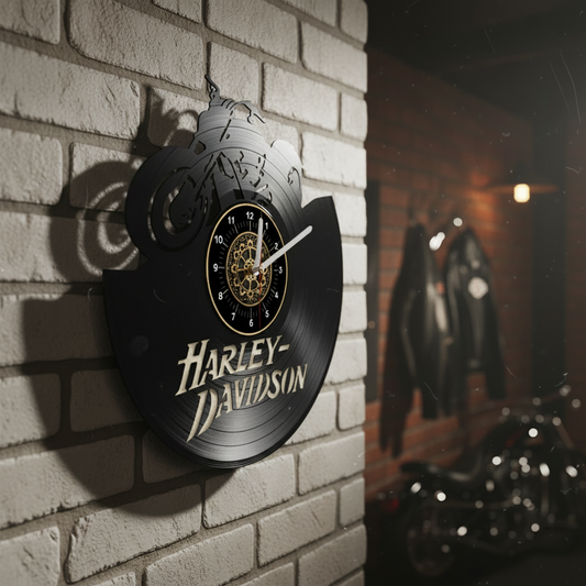 OROLOGIO DA PARETE IN VINILE MOTO HD 1