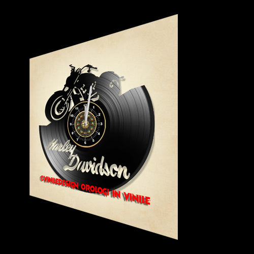 OROLOGIO DA PARETE IN VINILE MOTO HD 2