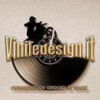 OROLOGIO DA PARETE IN VINILE MOTOCROSS