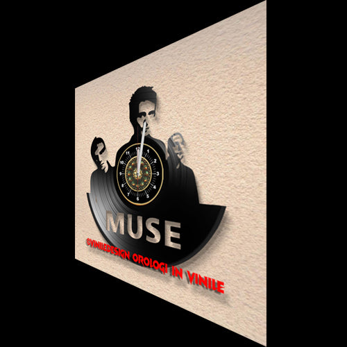 OROLOGIO DA PARETE IN VINILE MUSE 1
