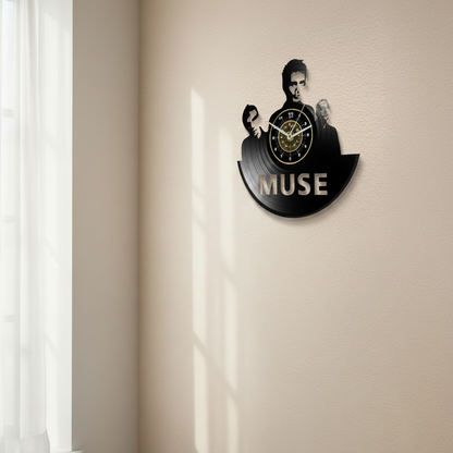 OROLOGIO DA PARETE IN VINILE MUSE 1
