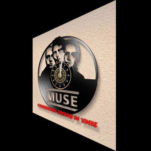 OROLOGIO DA PARETE IN VINILE MUSE 2