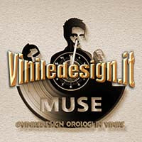 OROLOGIO DA PARETE IN VINILE MUSE 1