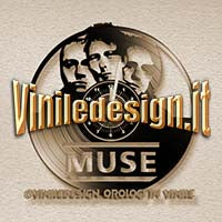 OROLOGIO DA PARETE IN VINILE MUSE 2