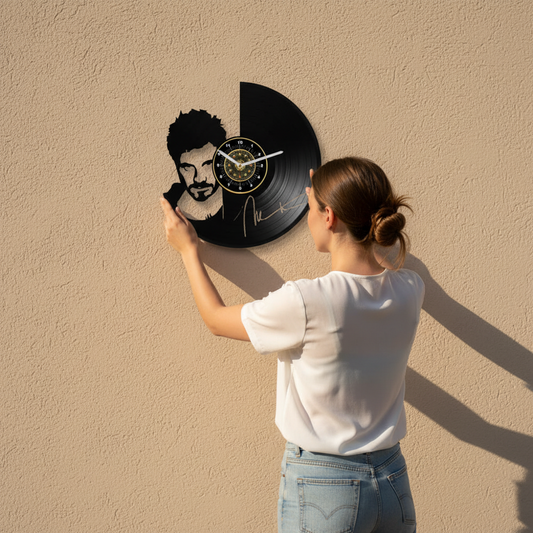 OROLOGIO DA PARETE IN VINILE NEK