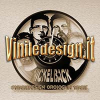 OROLOGIO DA PARETE IN VINILE NICKELBACK