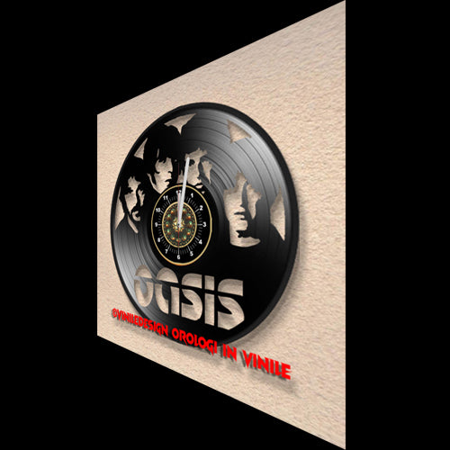 OROLOGIO DA PARETE IN VINILE OASIS 1