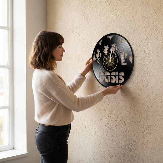 OROLOGIO DA PARETE IN VINILE OASIS 1